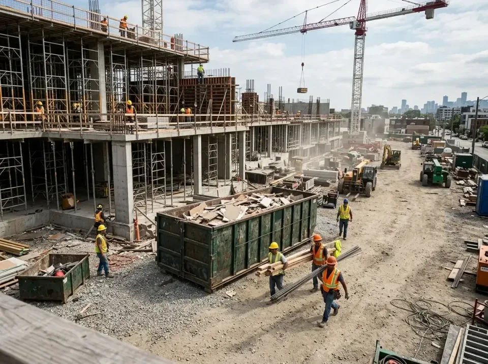 commercial-construction-site-w-002 — frequently asked questions, Low Cost Construction Dumpster Rental in Silver Lake, NJ